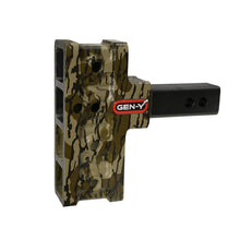 Load image into Gallery viewer, Gen-Y Mega Duty 2in Shank 5in Drop 1.5K TW 10K Hitch w/GH-031 Dual-Ball/GH-032 Pintle - Mossy Oak