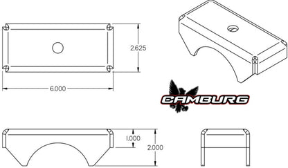 Camburg 07-21 Toyota Tundra 2wd/4wd L/T Spring Perch (pair) CAM-320010