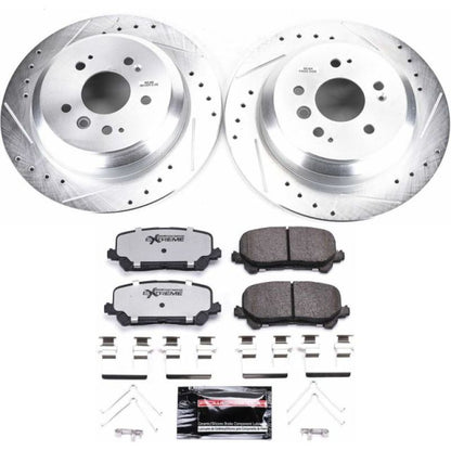 Power Stop 16-19 Honda Pilot Rear Z36 Truck & Tow Brake Kit PowerStop