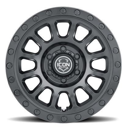 ICON Hulse 18x9 5x150 25mm Offset 6in BS Double Black