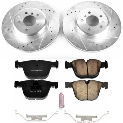 Power Stop 10-17 BMW 535i GT Rear Z23 Evolution Sport Brake Kit PowerStop