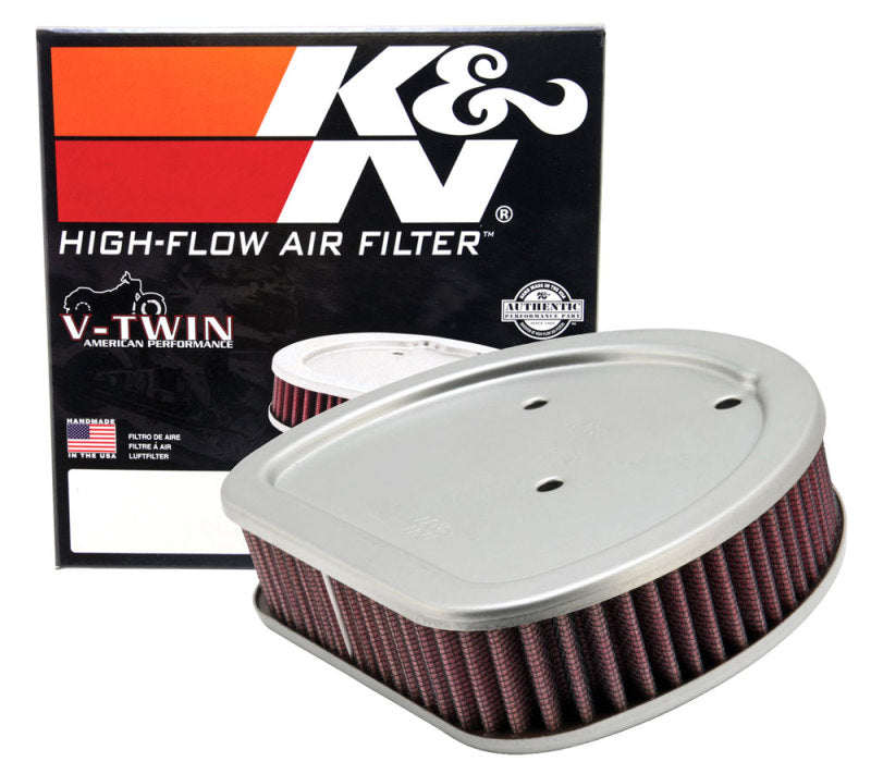 K&N Replacement Air Filter 1.625in H for Harley Davidson K&N Engineering