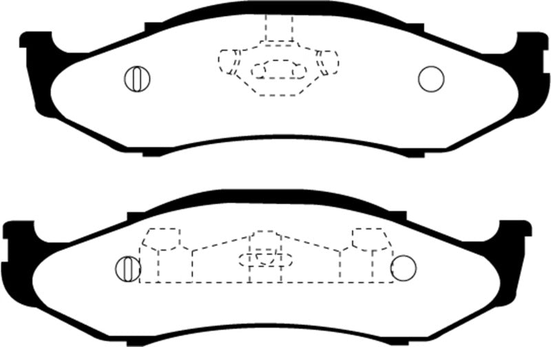 EBC Ultimax2 Front Brake Pads - UD712 EBC