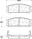 StopTech Premium Ceramic Brake Pads - 308.04711