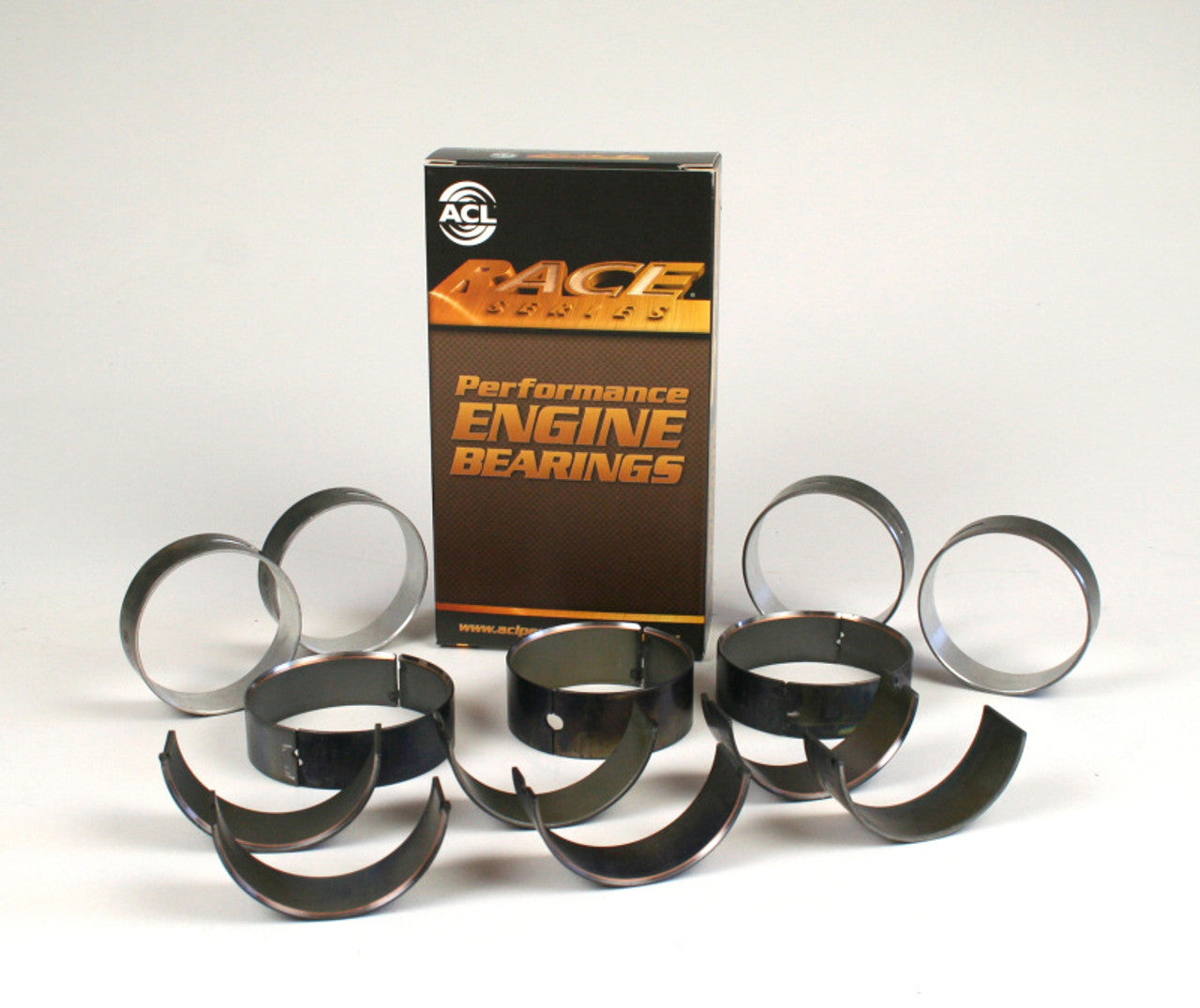 ACL 4B1936H-.025 Honda 4 1958-2056cc Standard Size High Performance Race Series Rod Bearing Set