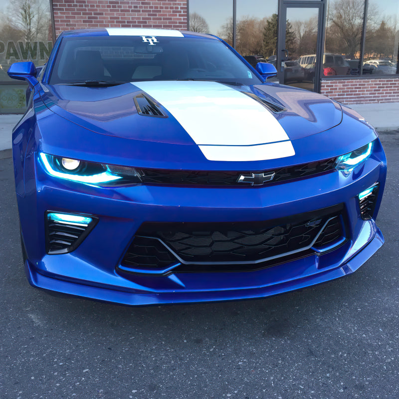 Oracle 16-18 Chevrolet Camaro RGB+W Headlight DRL Upgrade Kit - ColorSHIFT