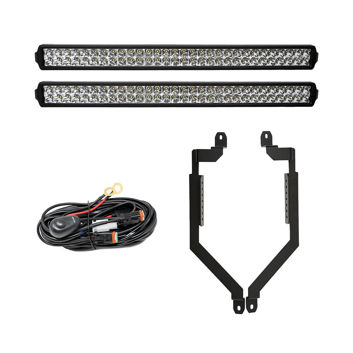 Cali Raised LED CR4118 32 inch Lo Pro grille LED light bar kit for 2024+ Toyota Tacoma