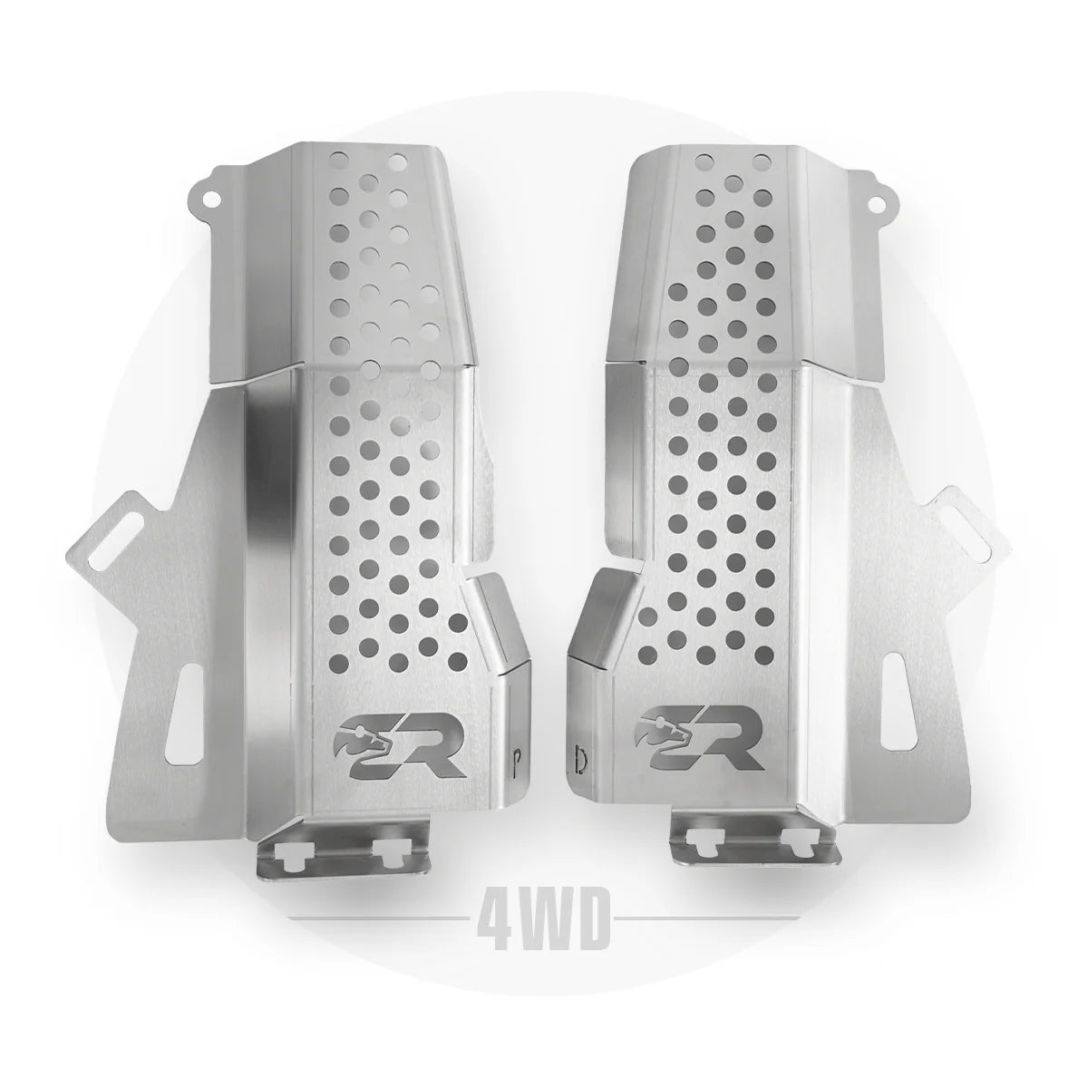 Cali Raised LED CR3876 catalytic converter shield for 2016-2023 Toyota Tacoma 4WD V6