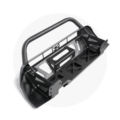 Cali Raised LED CR3354 Stealth Bumper with bull bar 32 inch combo light and tall switch for Tacoma