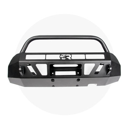 Cali Raised LED CR3594 Stealth Bumper with bull bar and no light bar for Toyota Tacoma