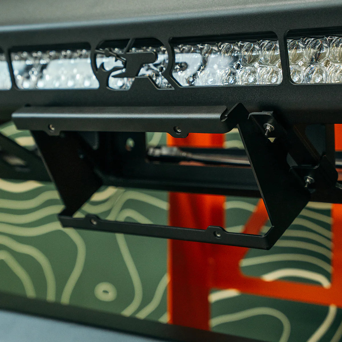 Cali Raised LED CR4125 Stealth Bumper license plate mount