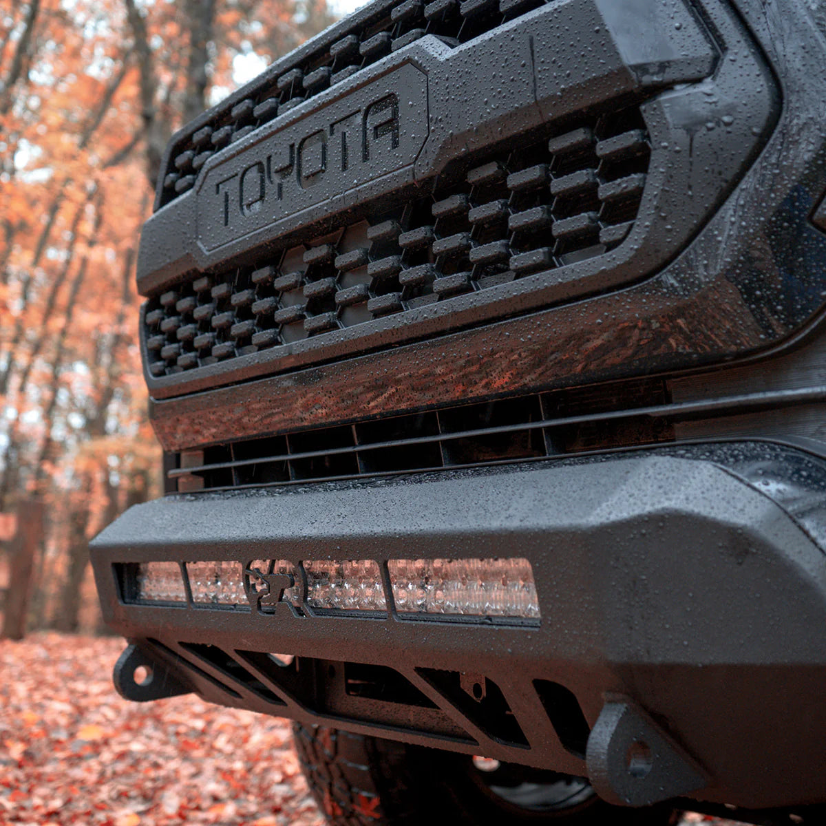 Cali Raised LED CR4138 Stealth Bumper no bull bar with 32 inch combo light for Toyota Tacoma