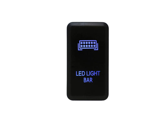 Cali Raised LED CR2394 tall Toyota OEM style LED light bar switch with blue illumination