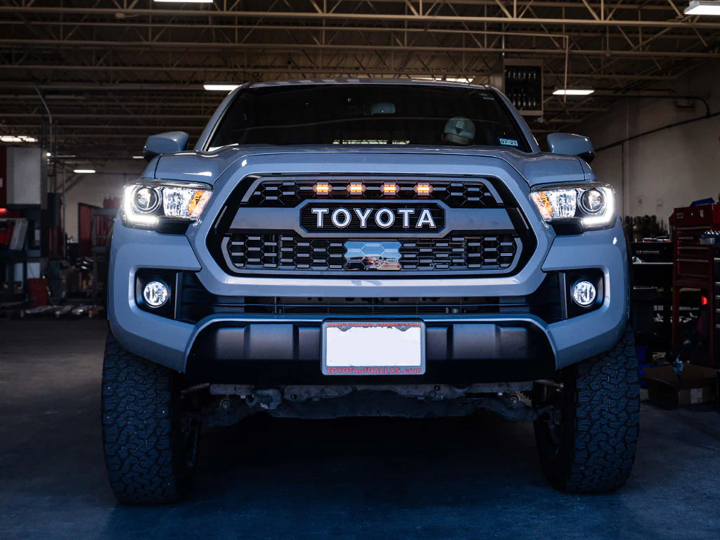 Cali Raised LED CR3688 TRD Pro grille Raptor LED light kit for 2016-2023 Toyota Tacoma