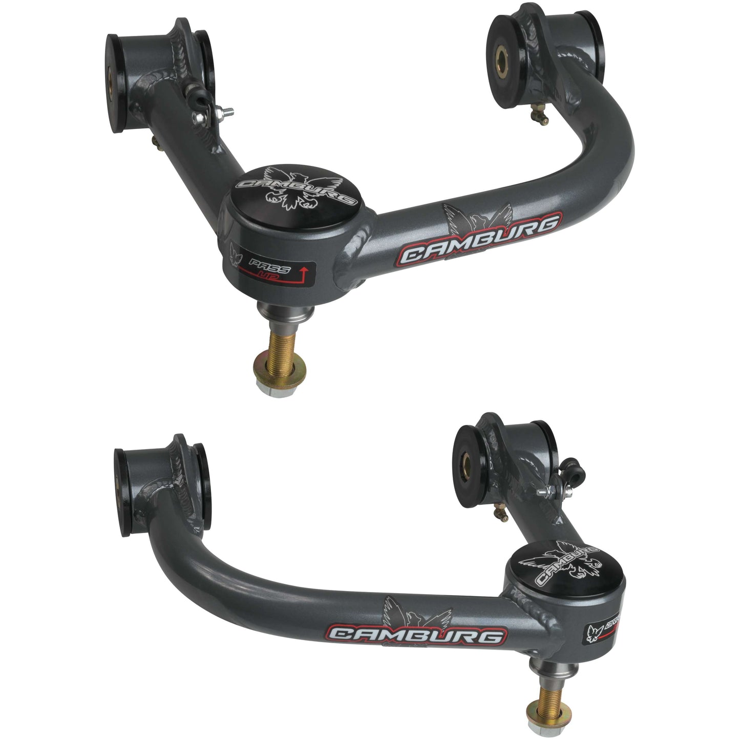 Camburg CAM-310130 1.25 inch uniball upper arms with covers for Tacoma 4Runner FJ Cruiser and Lexus GX