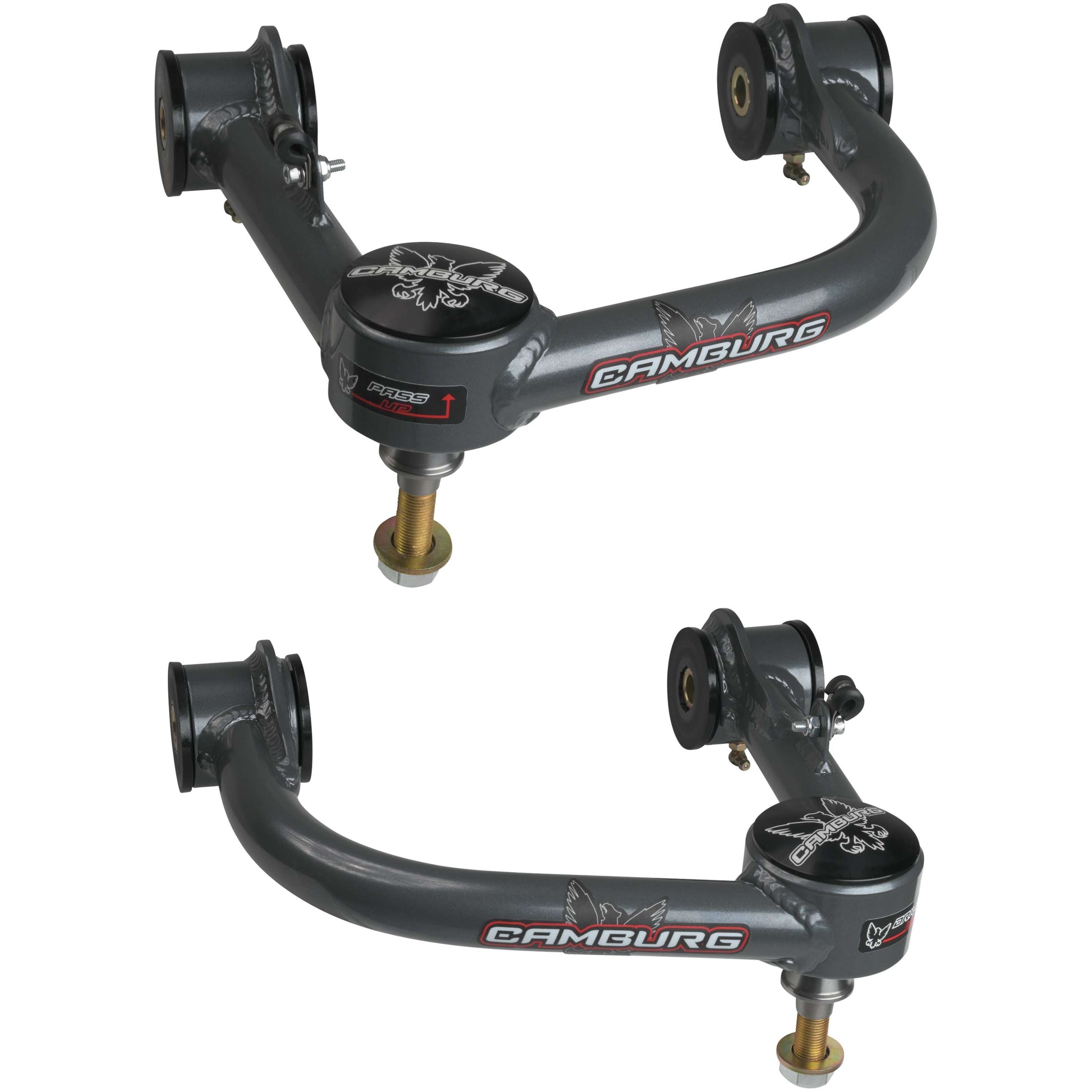 Camburg CAM-310130 1.25 inch uniball upper arms with covers for Tacoma 4Runner FJ Cruiser and Lexus GX