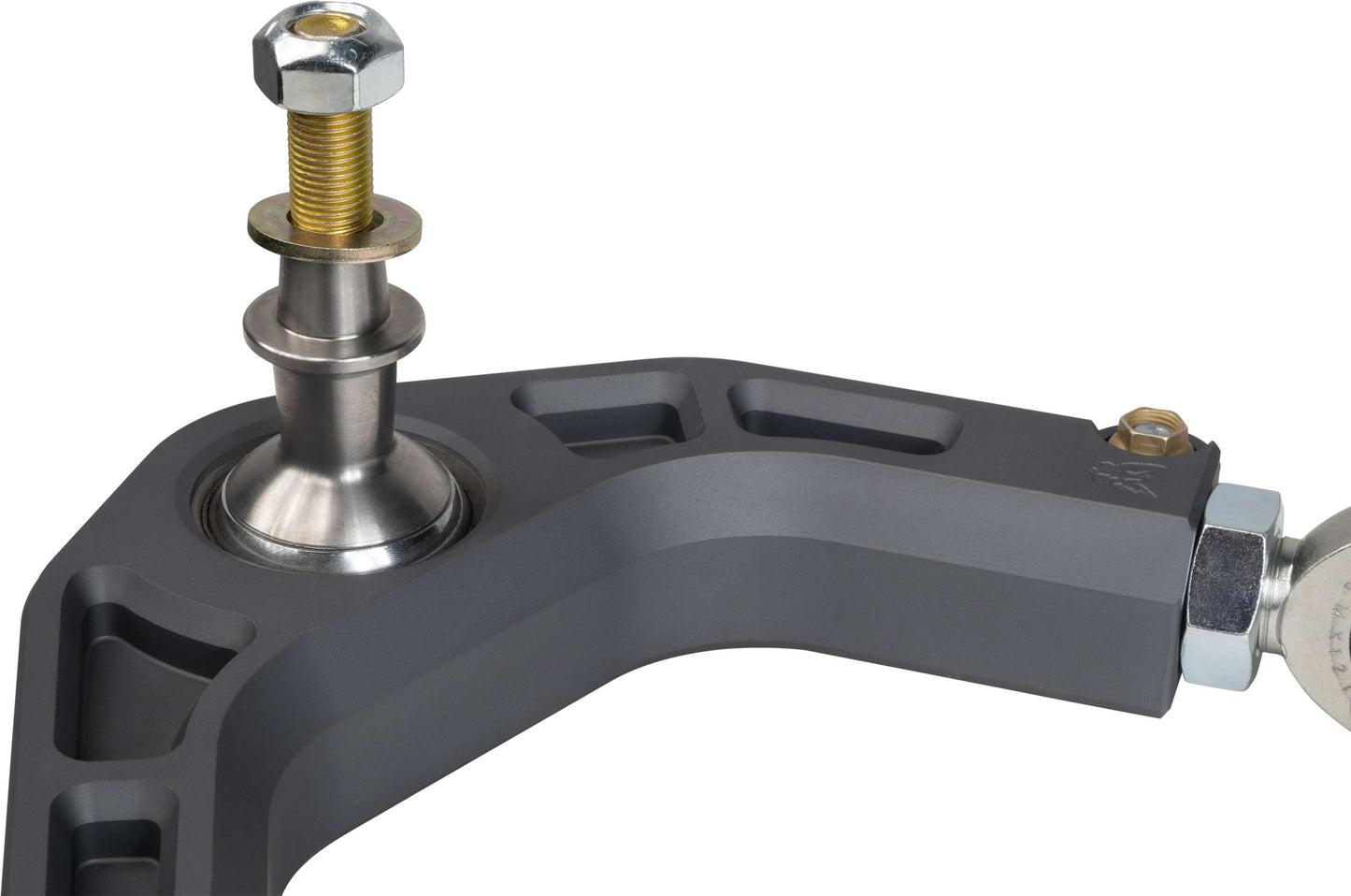 Camburg CAM-110211-GRY KINETIK V2 gray billet uniball upper arms for Ford F-150