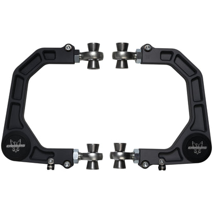 Camburg CAM-310184-GRY gray KINETIK V2 billet uniball upper arms for Tacoma 4Runner and FJ Cruiser