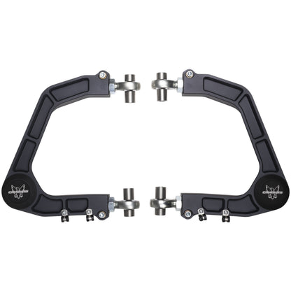 Camburg CAM-310187-GRY gray KINETIK V2 billet uniball upper arms for Toyota Tundra and Sequoia