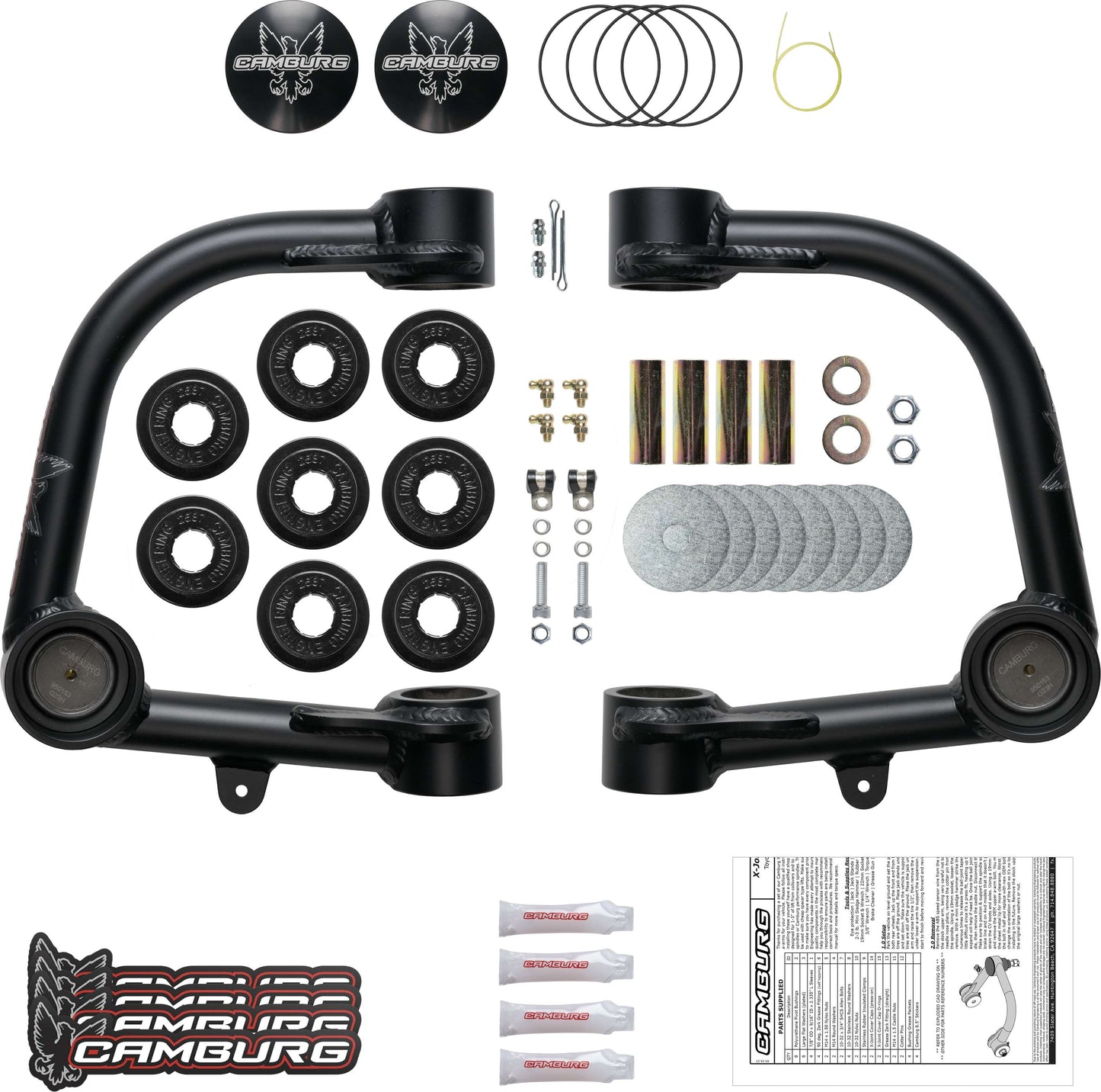 Camburg CAM-310079 X-Joint upper arms for Toyota 4Runner FJ Cruiser and Lexus GX