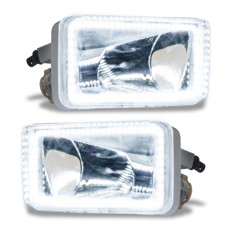 Oracle 07-15 Chevrolet Silverado SMD FL - Square Style - White