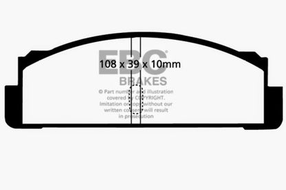 EBC GreenStuff Rear Brake Pads - DP2130 EBC