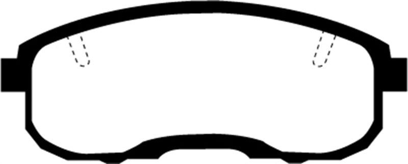 EBC YellowStuff Front Brake Pads - DP41752R EBC