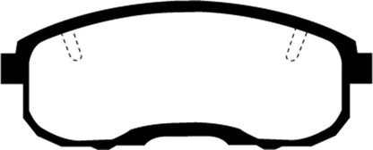 EBC YellowStuff Front Brake Pads - DP41752R EBC