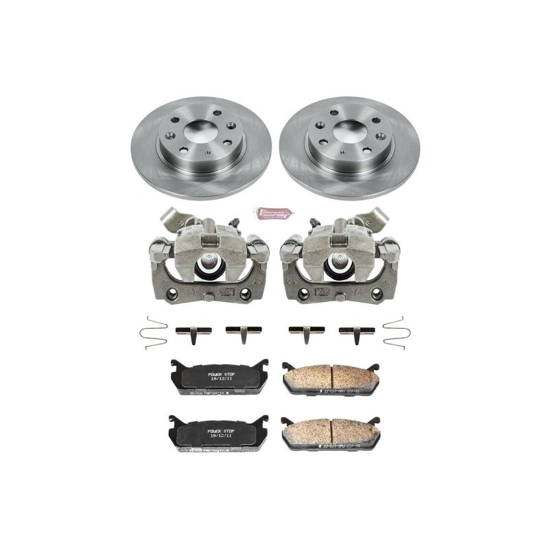 Power Stop 90-93 Mazda Miata Rear Autospecialty Brake Kit w/Calipers PowerStop