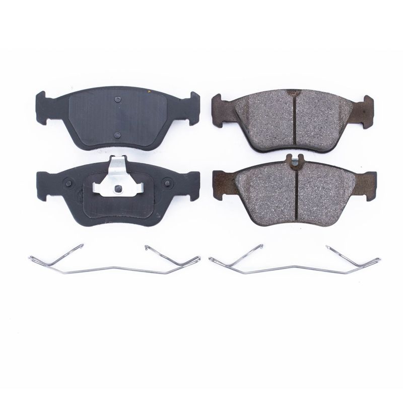 Power Stop 99-00 Mercedes-Benz C230 Front Z17 Evolution Ceramic Brake Pads w/Hardware PowerStop