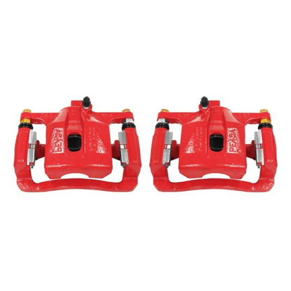 Power Stop 06-10 Hummer H3 Rear Red Calipers w/Brackets - Pair PowerStop