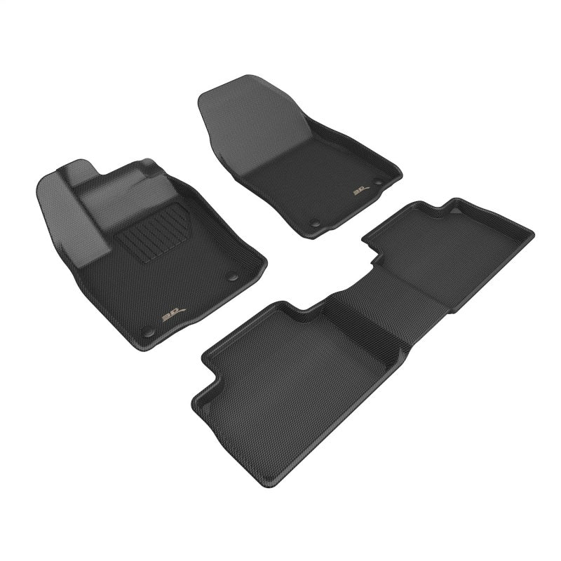 3D MAXpider KAGU 1st-2nd Row Floor Mats for Nissan Kicks 2025-2026 - L1NS15401509