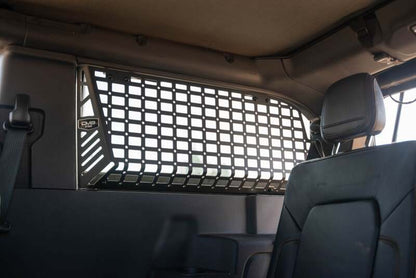 DV8 21-24 Ford Bronco 2-Door Rear Window Pocket Molle Panels  MPBR-12