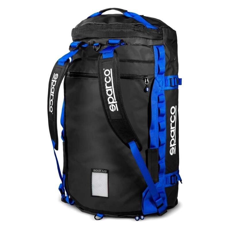 Sparco Bag Dakar Duffle LRG Black/Blu