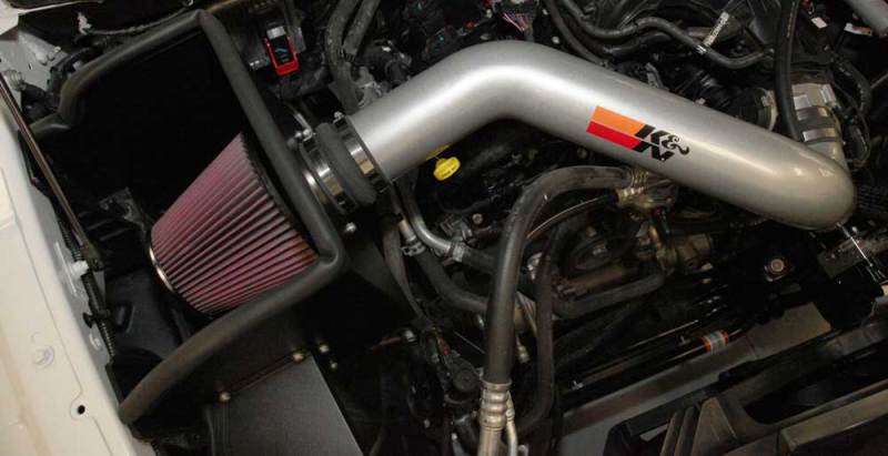 K&N 13-14 Dodge Ram 1500 3.6L V6 High Flow Performance Intake Kit K&N Engineering