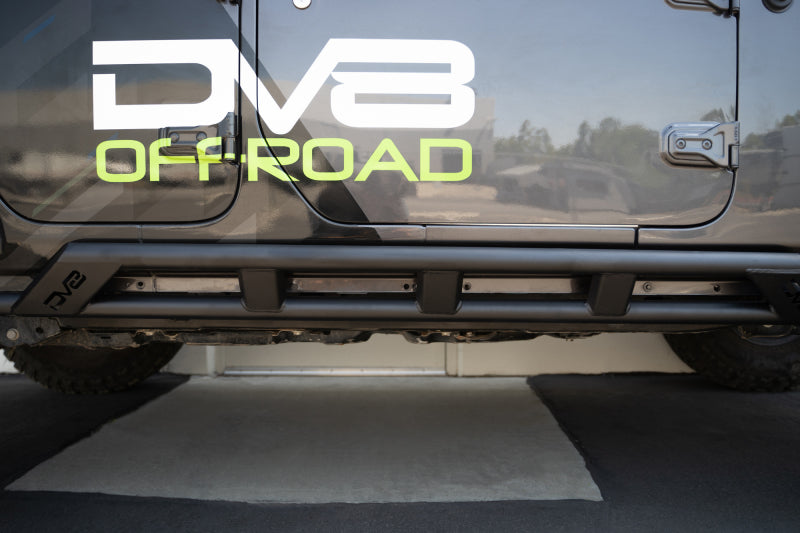 DV8 Offroad 18-23 Jeep Wrangler JL 4 Door FS-15 Series Rock Sliders