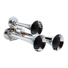 Load image into Gallery viewer, Kleinn Chrome Triple Horn/ 12.5In/10In/7.5In - Chrome-Plated Zinc Alloy