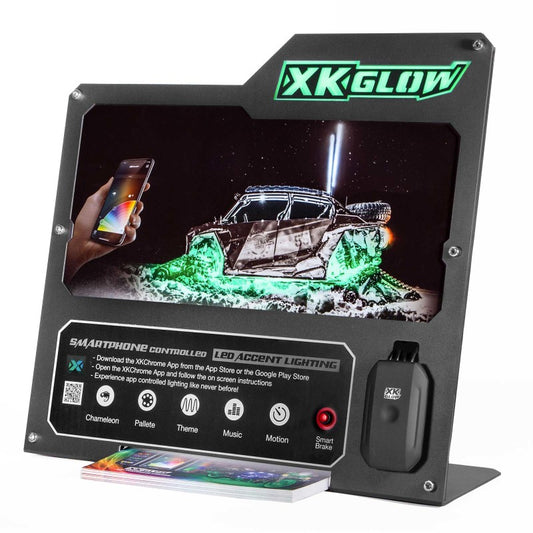 XKGlow 2nd Gen Metal Countertop Display - Part XK-DIS2-UTV