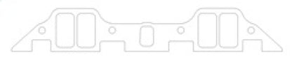 Cometic Chrysler B/RB .125in Fiber Intake Mani Gskt Set-1.229in x 2.310in Rectangle Port
