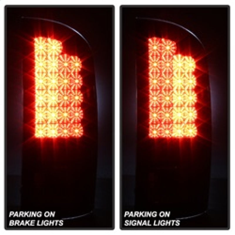 Spyder Dodge Ram 02-06 1500/Ram 2500/3500 03-06 LED Tail Light Black ALT-YD-DRAM02-LED-BK SPYDER
