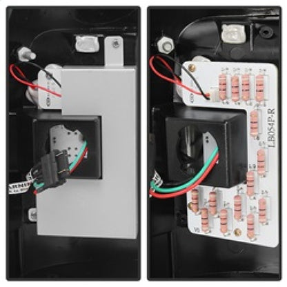 Spyder Ford F150 Styleside 97-03/F250 Version 2 LED Tail Lights Red Clear ALT-YD-FF15097-LED-G2-RC SPYDER