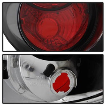 Spyder Dodge Caravan/Grand Caravan 01-07 Euro Style Tail Lights Black ALT-YD-DC01-BK SPYDER