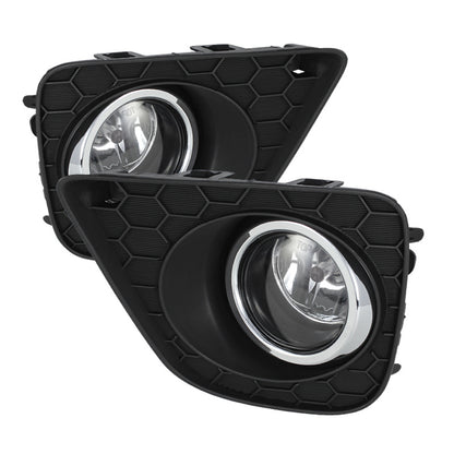 Spyder Honda Accord 2013-2015 2Dr OEM Fog Lights W/Switch- Clear FL-HA2013-2D-C SPYDER