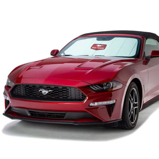 Covercraft 1983-93 Ford Mustang 2 Dr Conv UVS100 Premier Series Sunscreen w Red Mustang 60 Yr Logo