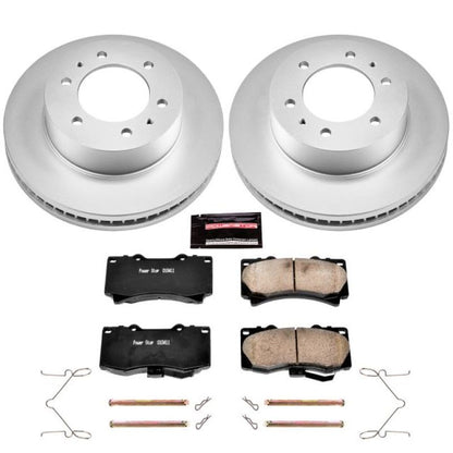 Power Stop 06-10 Hummer H3 Front Z17 Evolution Geomet Coated Brake Kit PowerStop