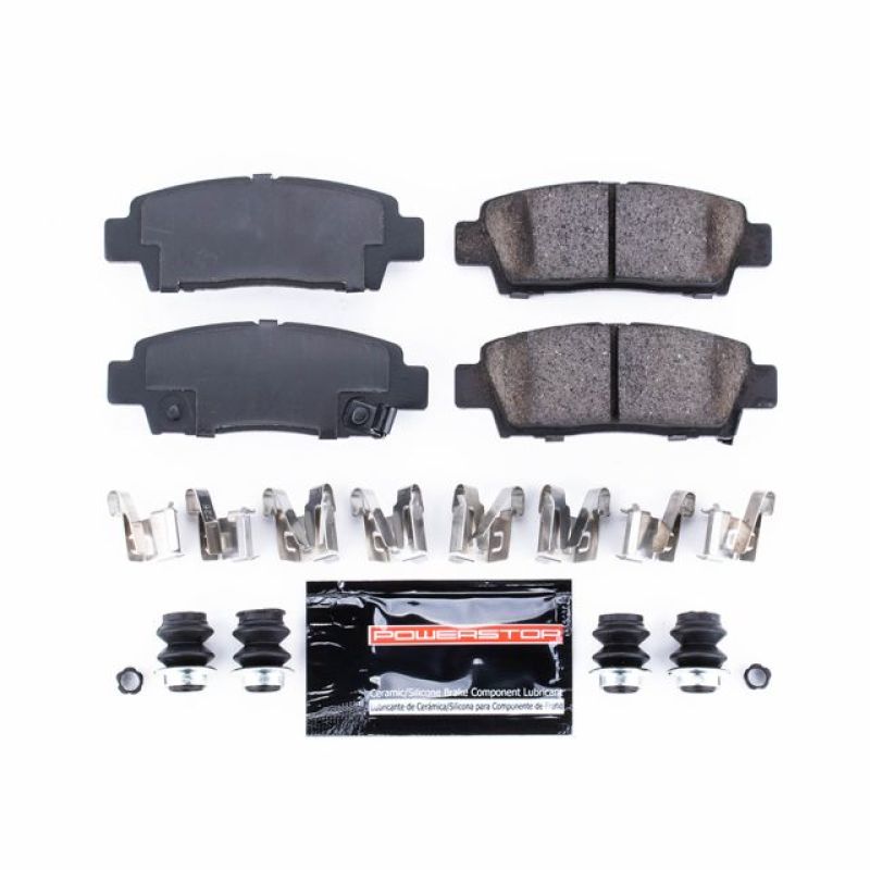 Power Stop 95-99 Toyota Avalon Rear Z23 Evolution Sport Brake Pads w/Hardware PowerStop