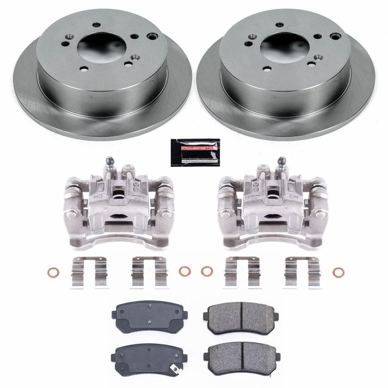Power Stop 10-15 Hyundai Tucson Rear Autospecialty Brake Kit w/Calipers PowerStop
