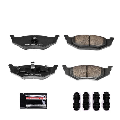 Power Stop 99-04 Chrysler 300M Rear Z23 Evolution Sport Brake Pads w/Hardware PowerStop