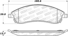 Load image into Gallery viewer, StopTech Premium Ceramic Brake Pads - 308.10190