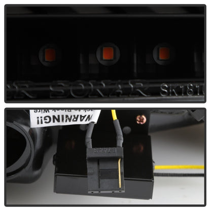 Spyder Mitsubishi Lancer/Evolution X 08-14 V2 LED Tail Lights - Black Smoke ALT-YD-ML08V2-SEQ-BSM SPYDER